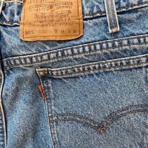 Orange tag vintage straight leg Levi’s